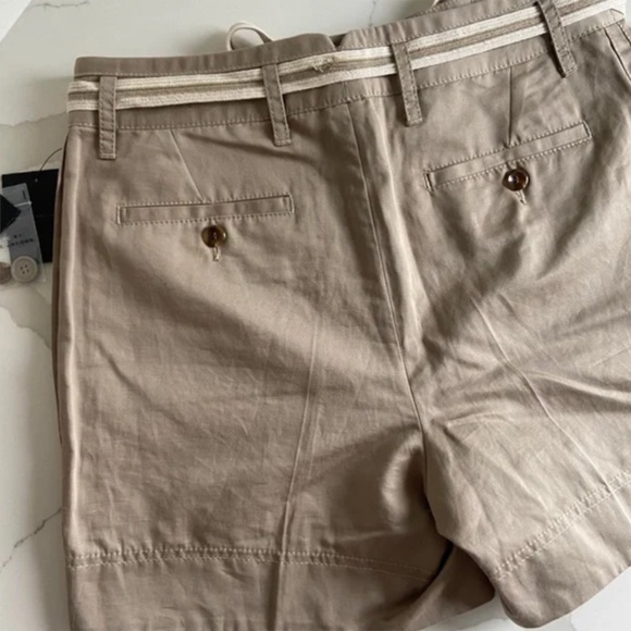 MARC JACOBS COTTON LINEN CARGO SHORTS TRAVEL SAFARI CRUISE BEACH SUMMER HIKING - Picture 2 of 7